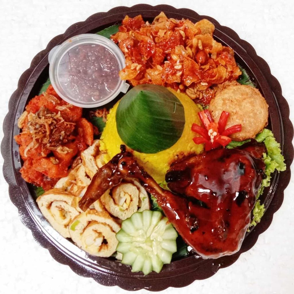 nasi kuning, nasi kotak sidoarjo